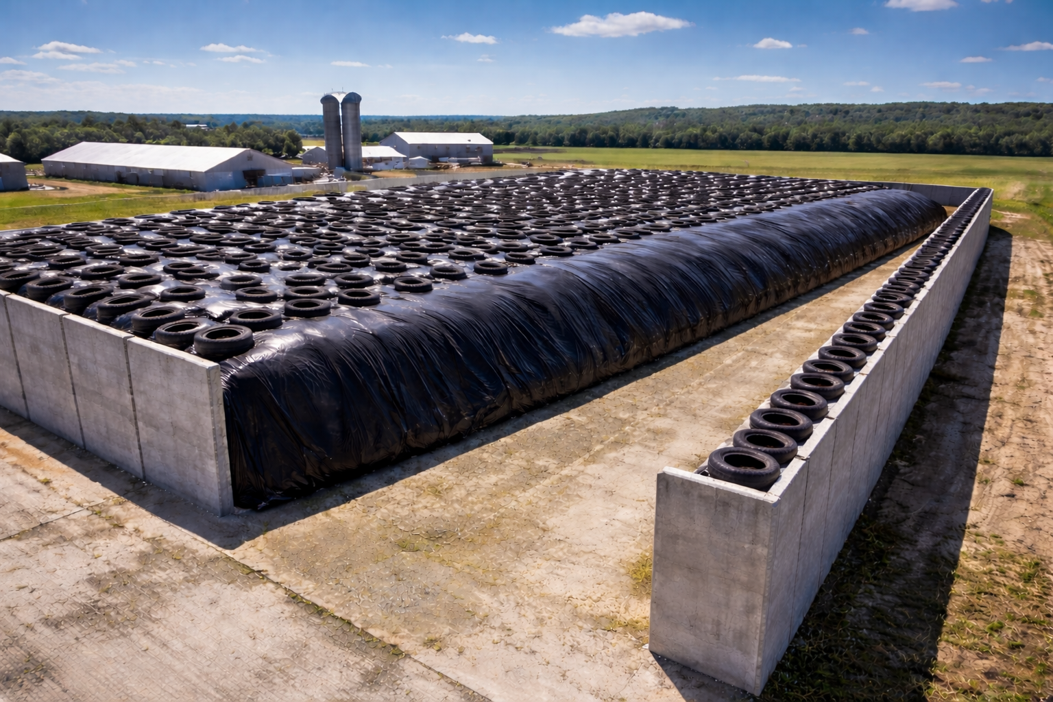 Silage Bunker Top Cover per sqmt