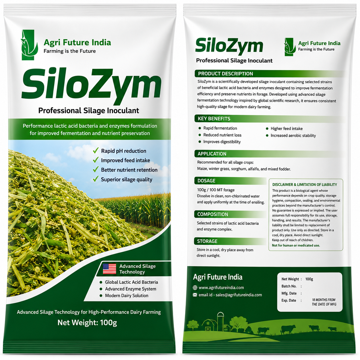 Silage Inoculant AFI (100g)