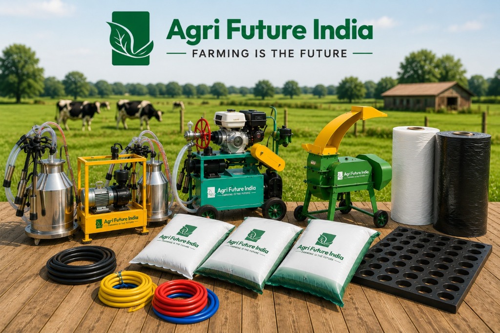 AgriFuture India — Milking Machines, Chaff Cutters, Silage Bags and Farm Equipment