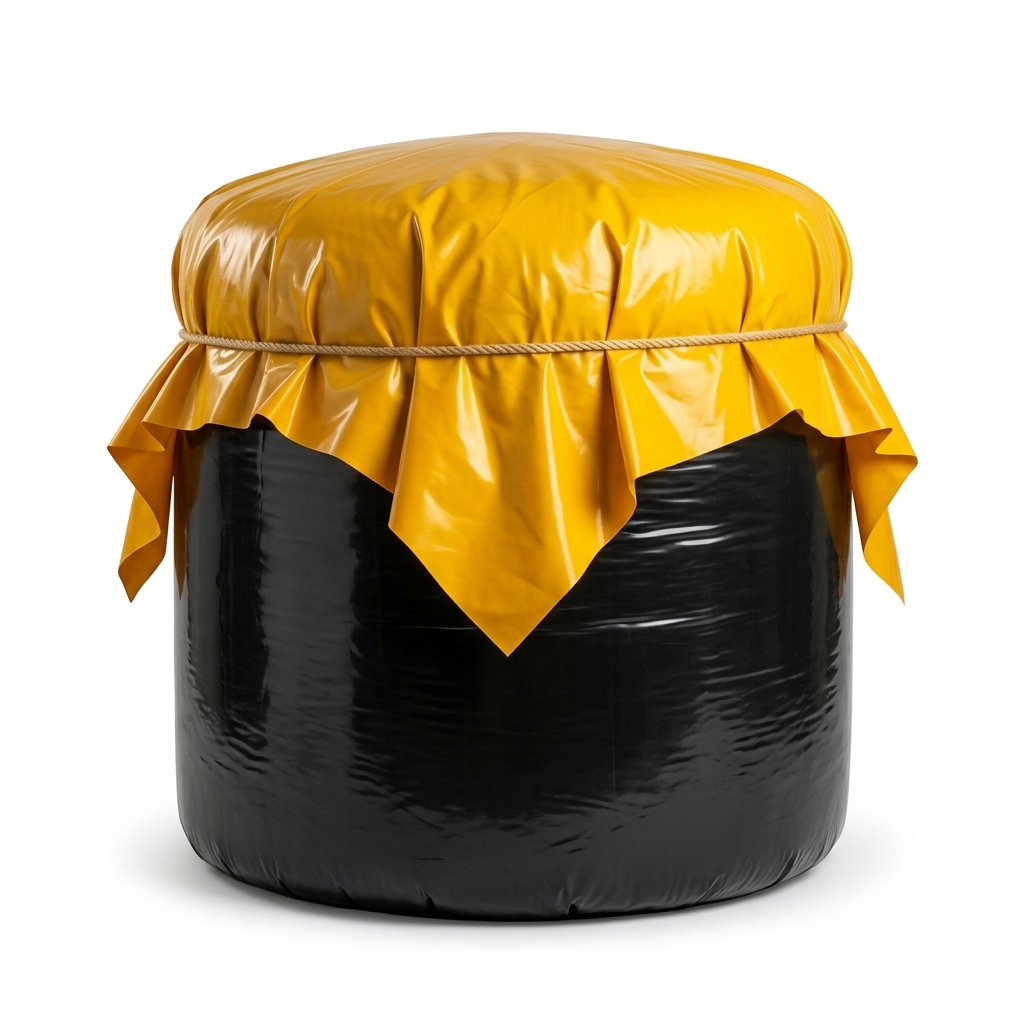 3000kg 3 ton silage bag for bulk green fodder storage and preservation