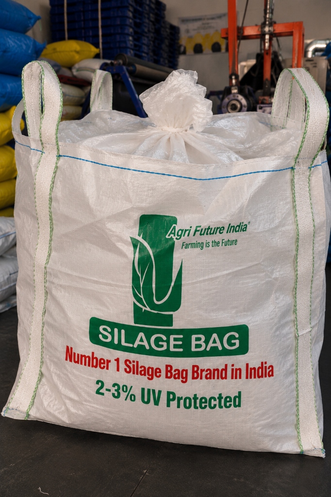 500kg silage bag for airtight green fodder and cattle feed storage